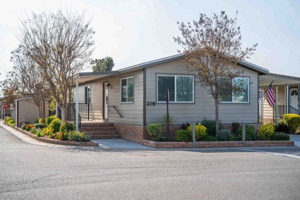 Exterior shot of a 2 or 3 bedroom unit